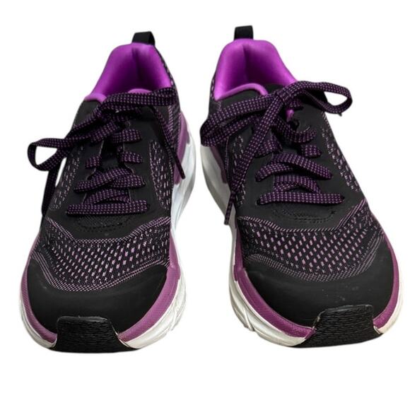 SKECHERS Air Cooled Go Run Purple Running Shoes SZ 6 - Picture 3 of 10